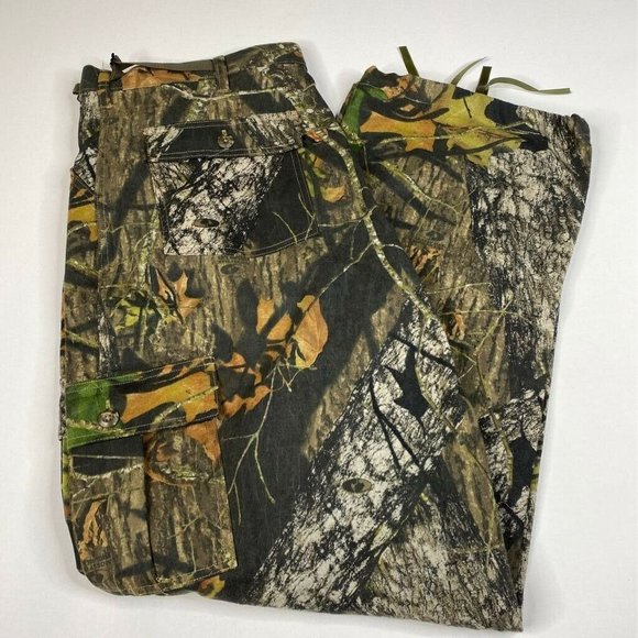 Mossy Oak Chamois Mens Pant Green Brown 